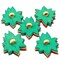Dress It Up Button Shop Red Poinsettias Christmas Sewing Buttons